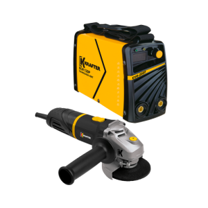 COMBO SOLDADORA ECN-120P + ESMERIL 115MM KRAFTER